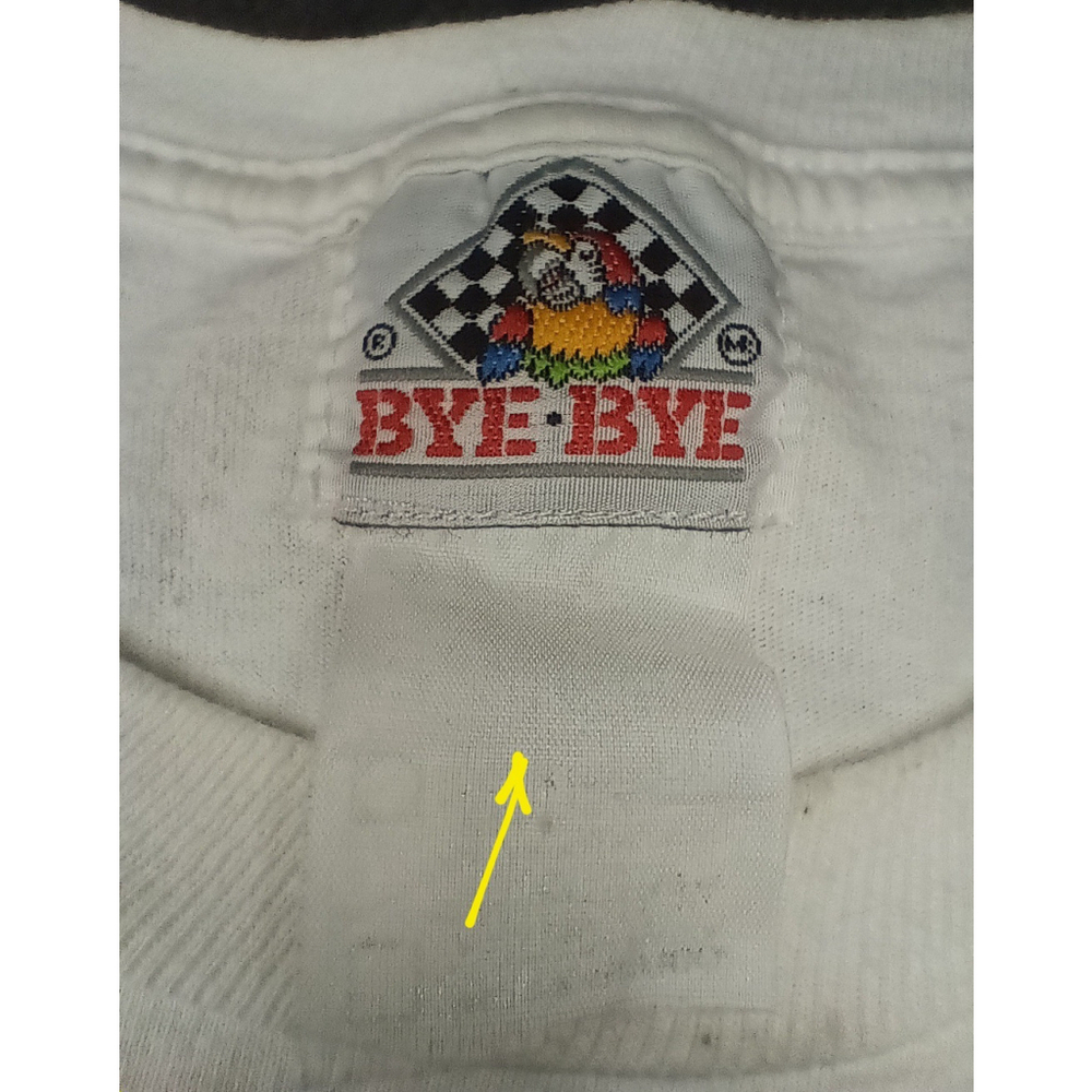 Vintage 80s Cozumel Adult XL T-shirt Single Stitch Tee 1989 Bye-Bye Distressed - Picture 12 of 12